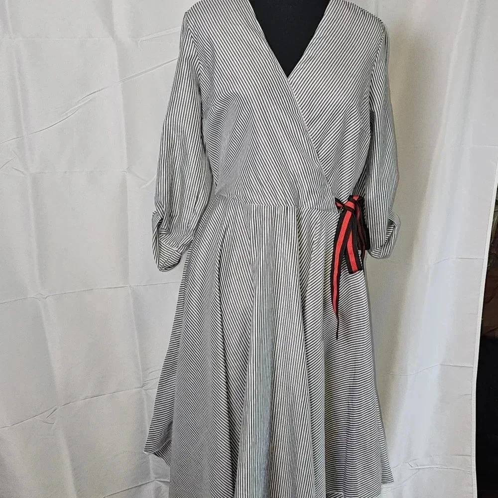 Mlle Gabrielle Striped Dress‎